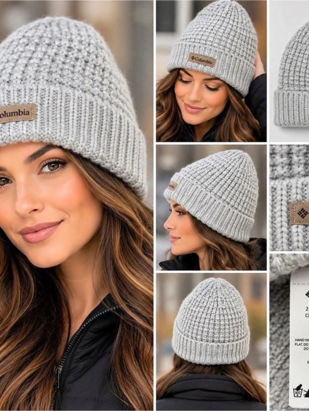 Columbia Whirlibird Cuffed Beanie Gray
